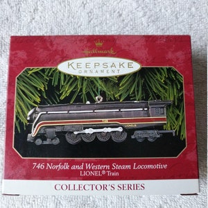 Lionel 746 Norfolk & Western Locomotive Ornament