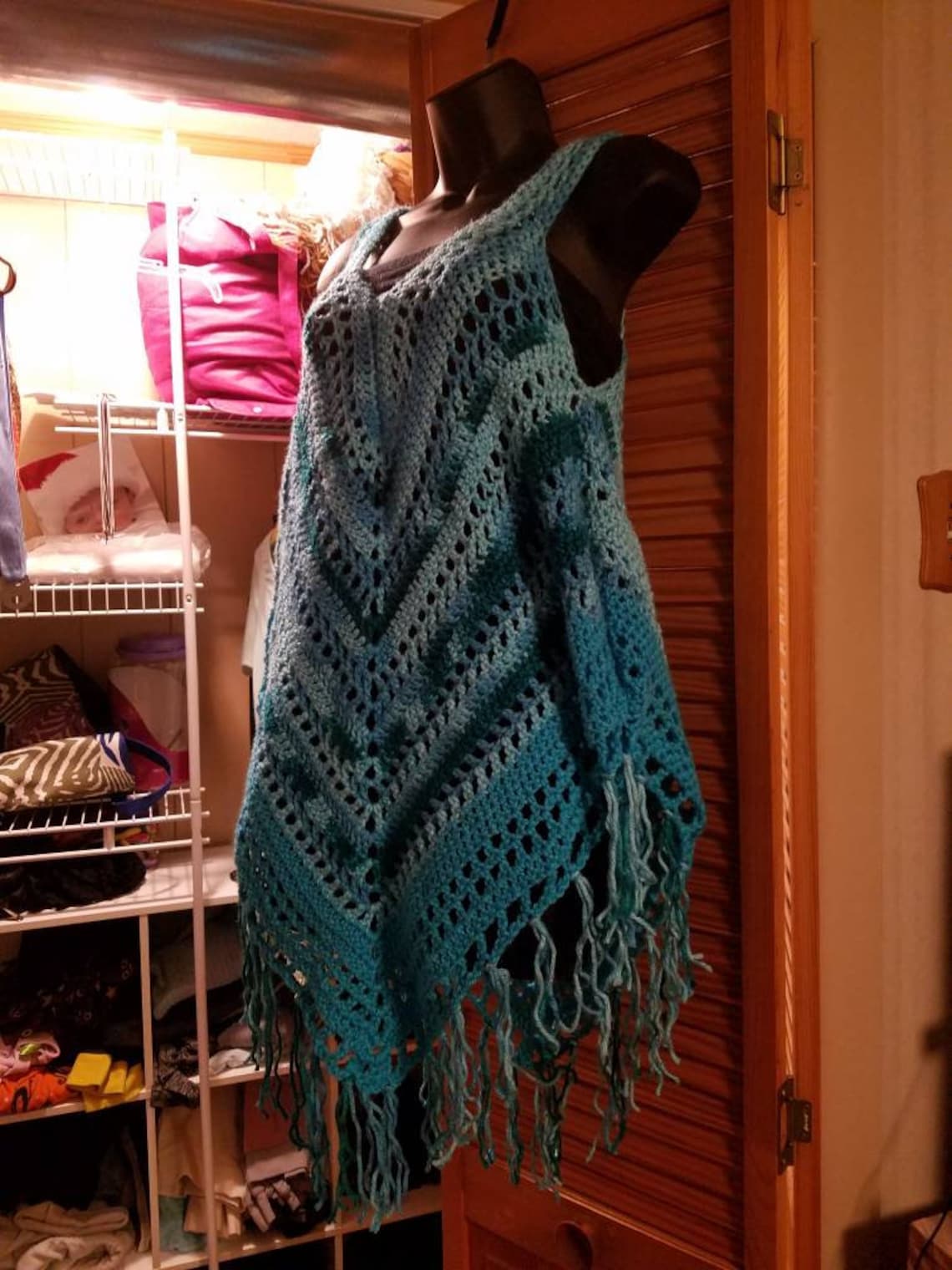 Crocheted cover up dress Etsy