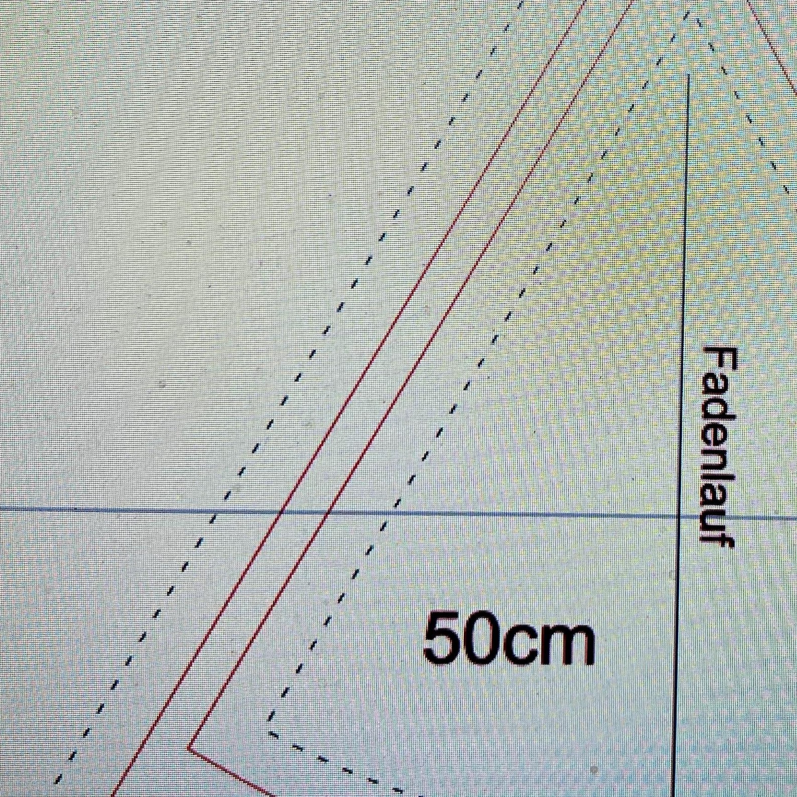 Sewing pattern for a 3-section school cone (PDF) – 50 cm – for cardboard blank Ø 16.5 cm – DIN A4 – suitable for beginners