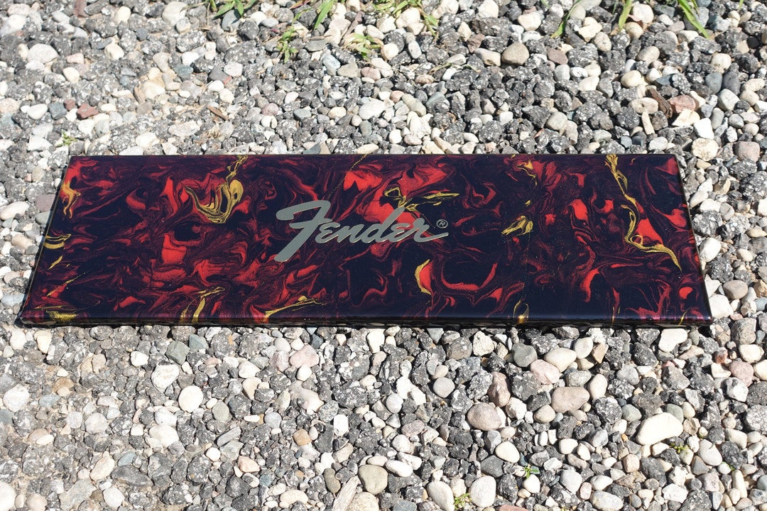 Custom Fender Epoxy Charcuteire Board Etsy
