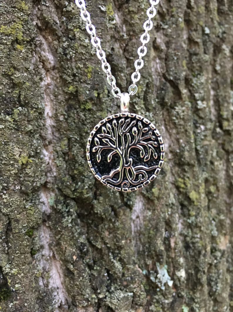 Cremation Jewelry Urn Necklace Tree of Life Stainless Steel - Etsy UK
