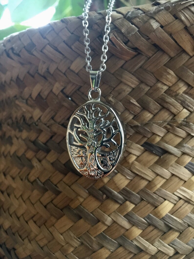 Tree of Life Stainless Steel Cremation Jewelry Cremation Etsy Australia