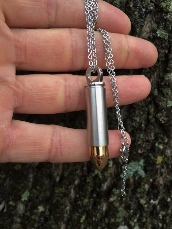 Silver \u0026 Gold Stainless Steel Bullet 