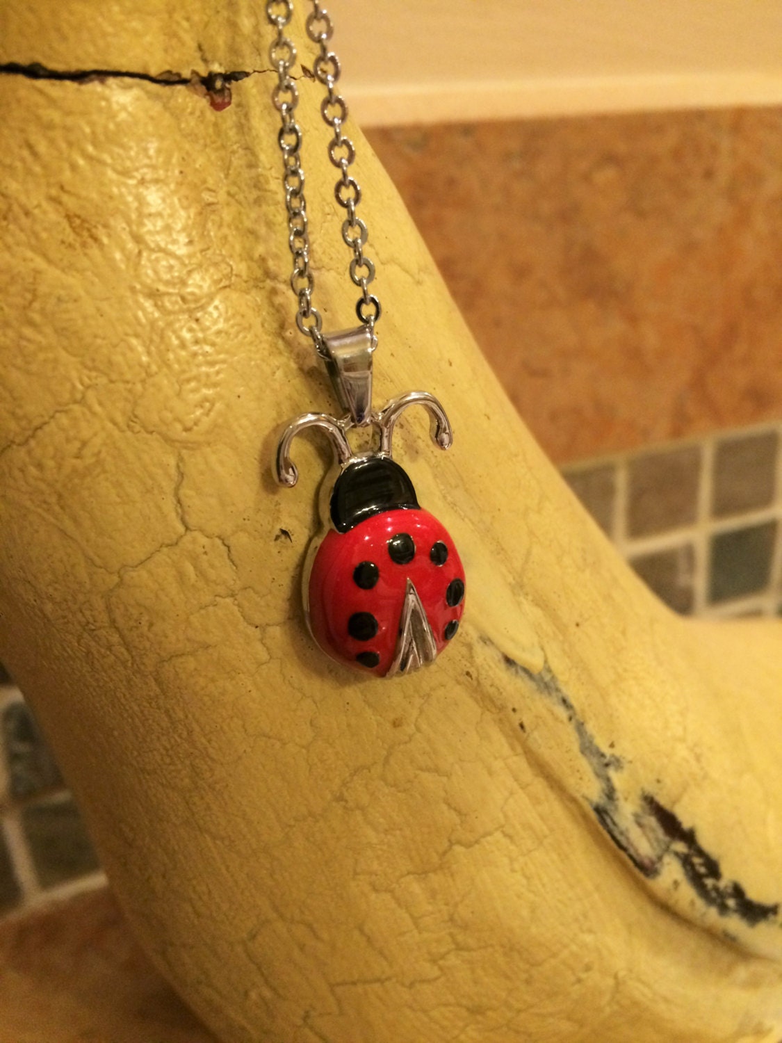 Ladybug cremation cheap jewelry