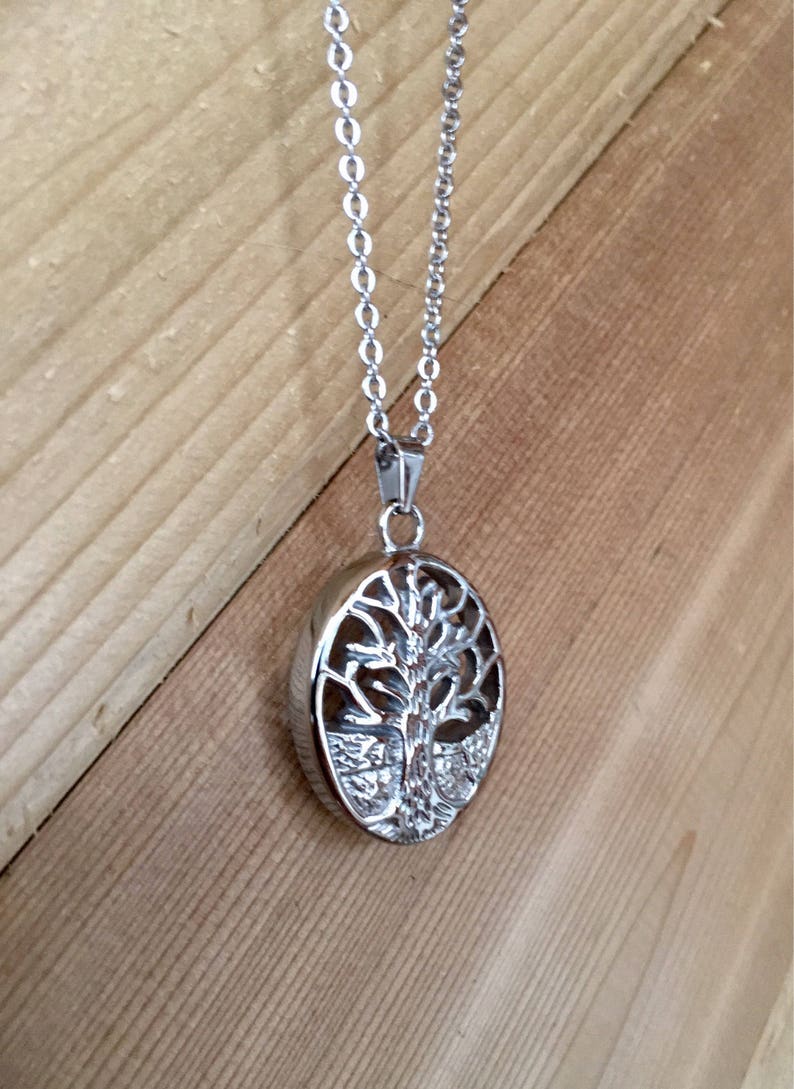 Tree of Life Stainless Steel Cremation Jewelry Cremation Etsy Australia