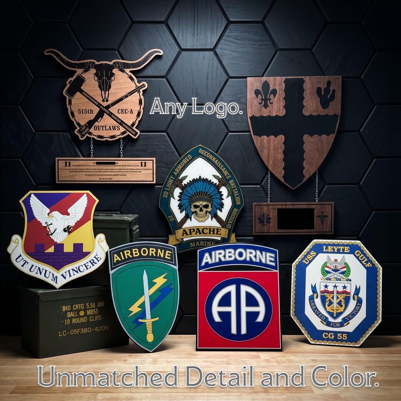 Military Medal Plaque - Etsy