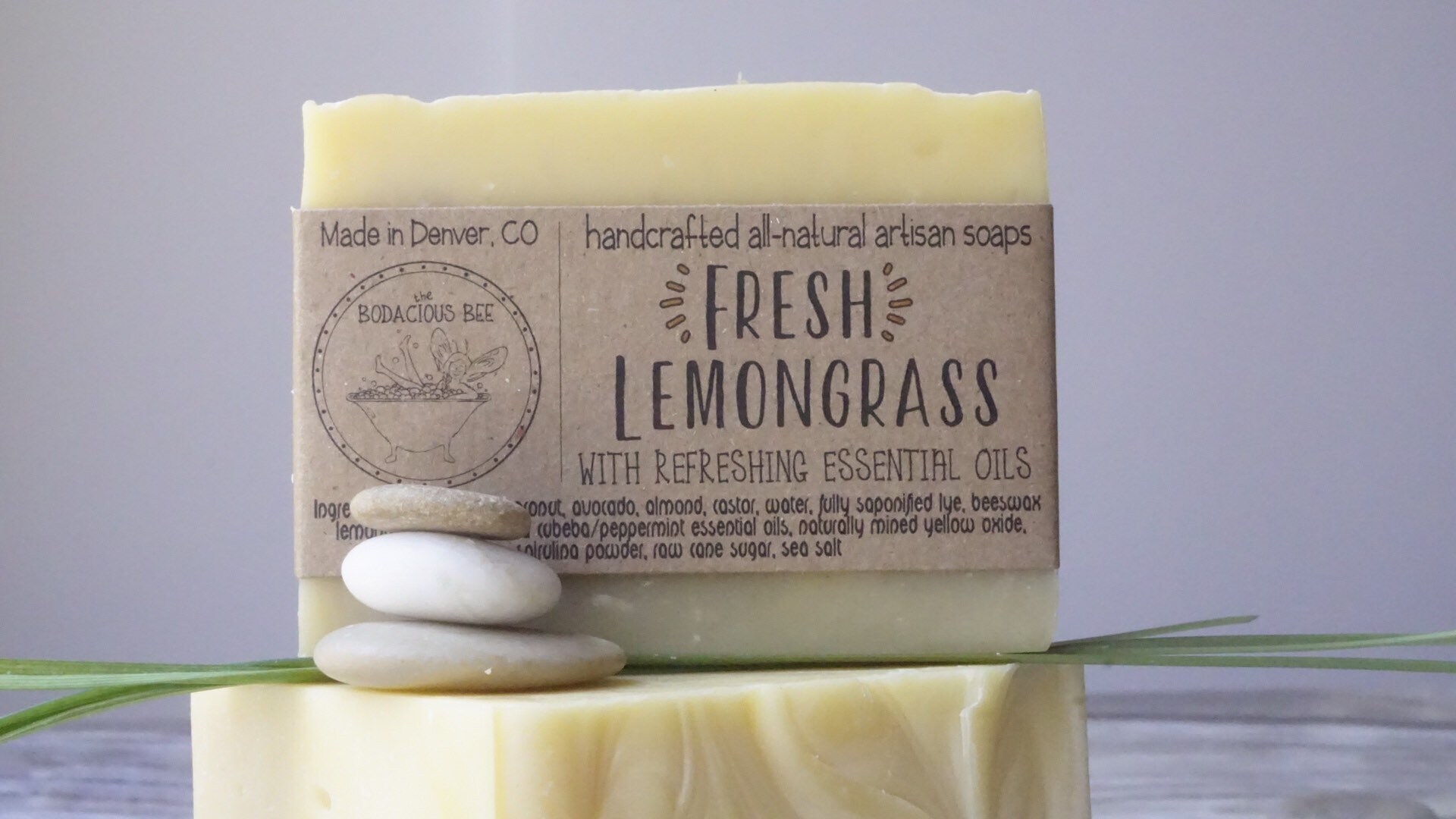 Orange sapphire BBW type all natural soap bar