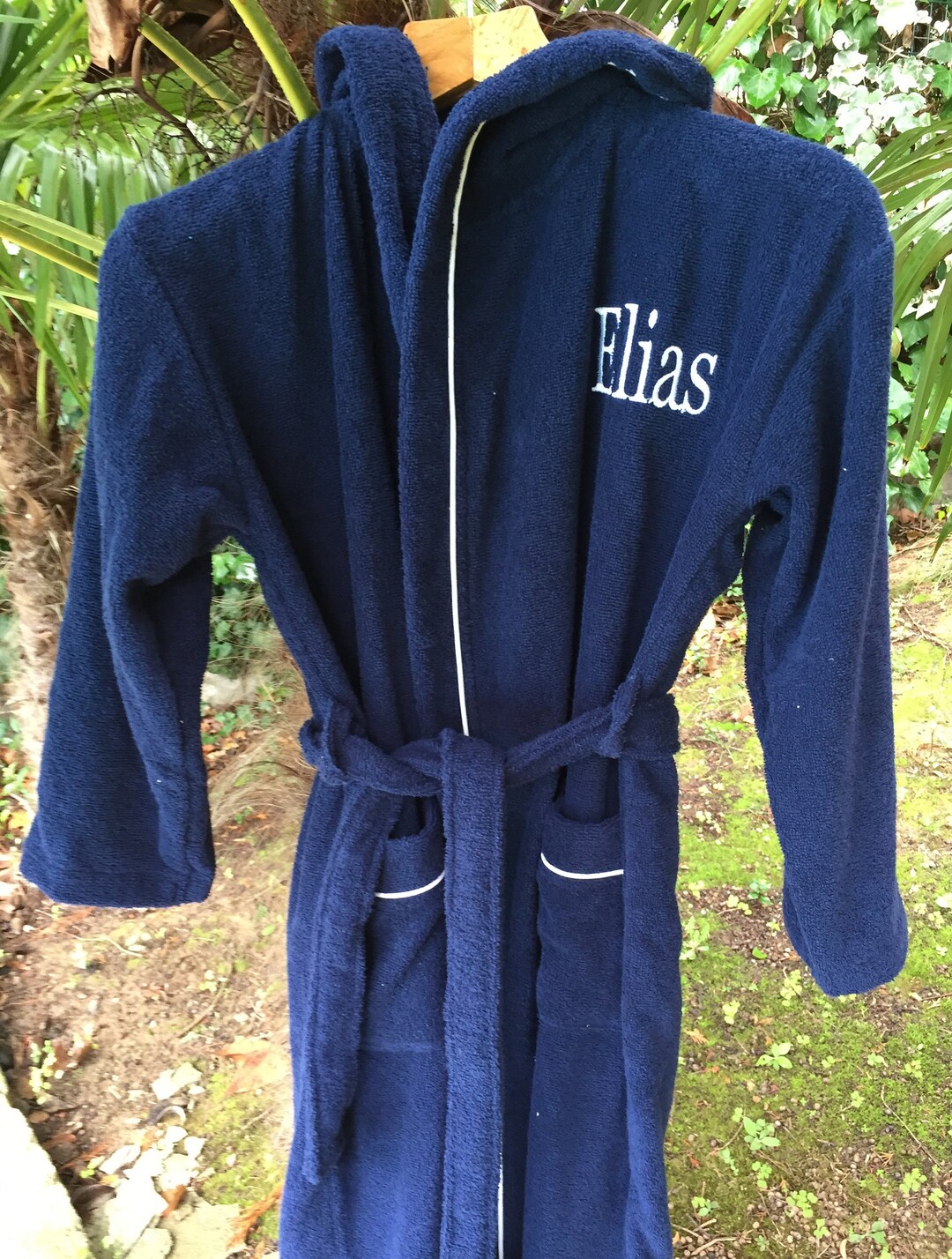 Personalized Kids Bathrobe/embroidered Terry Robes/customized Etsy