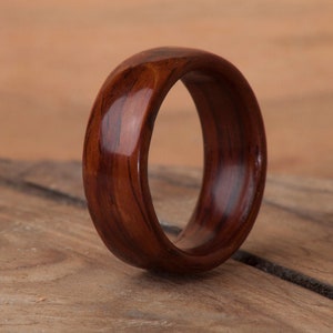 Cocobolo Bentwood Ring