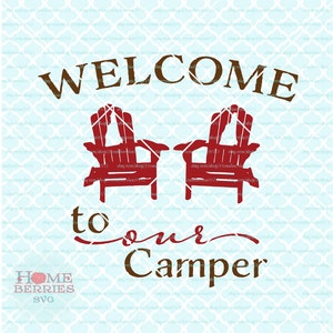 NH bienvenue à notre Camper New Hampshire accueil état ville natale svg dxf eps ai couper des fichiers pour Cricut Silhouette & autres machines de découpe