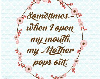 Download Mothers Day Mother Acrostic Poem svg dxf eps jpg ai files for