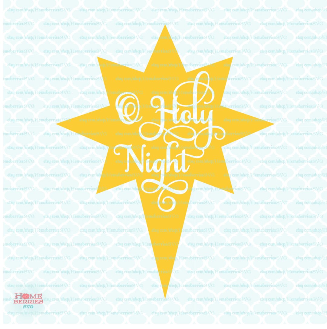 Christmas Stencil O Holy Night Wise Men Seek Him Jesus Bethlehem Star DIY  Signs