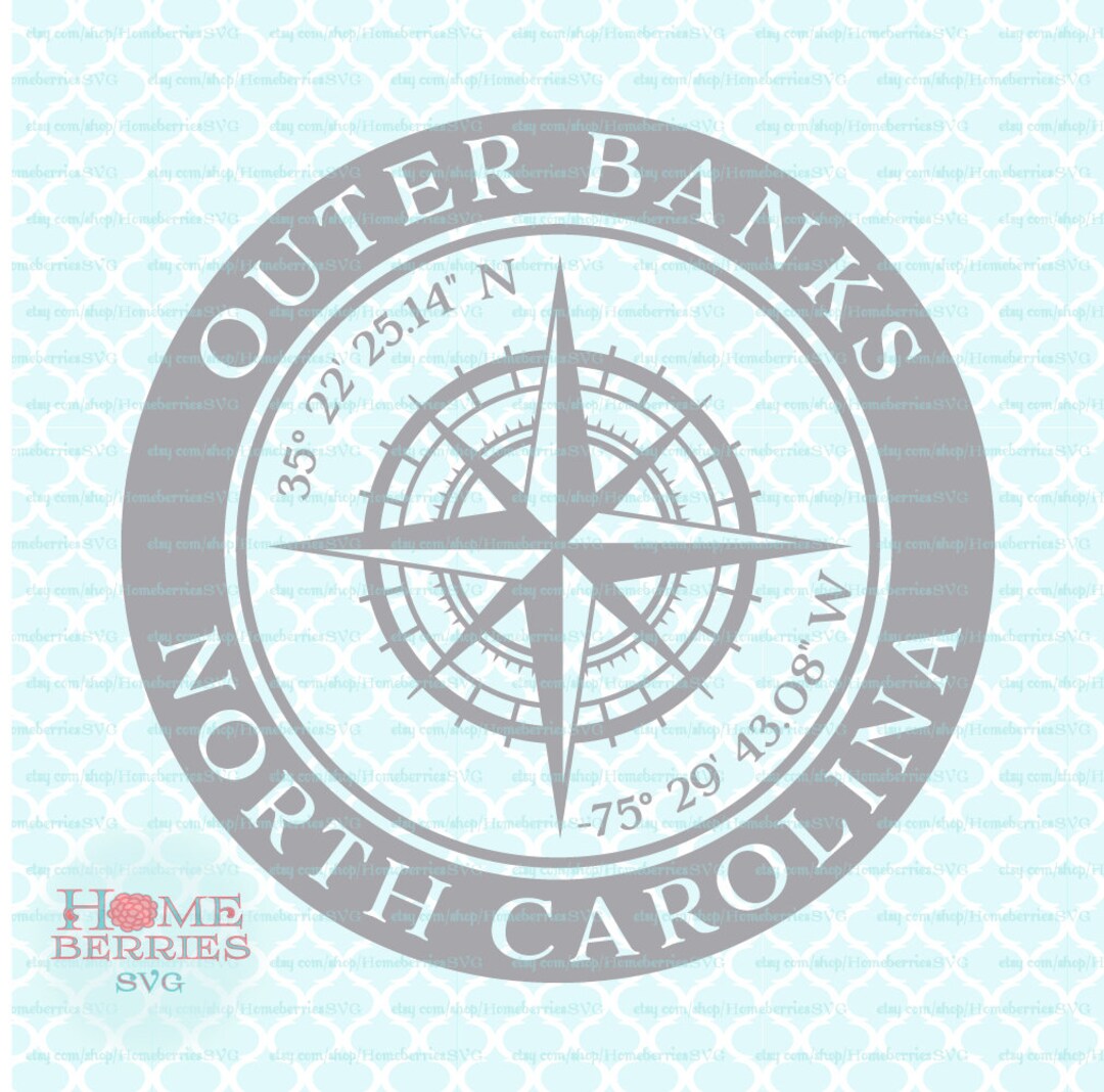 Outer Banks North Carolina NC Nautical Location Hometown Latitude