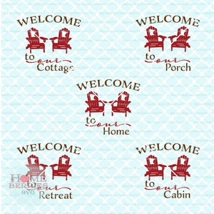 MN willkommen Bundle Svg Kabine Svg Minnesota Haus Svg Kabine Svg Cottage Svg Veranda Svg Adirondacks Svg Dxf Eps Ai schneiden Dateien für Schneidemaschinen