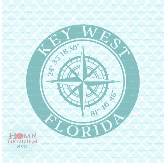 Download Key West Florida Fl Hometown Svg Dxf Eps Ai Cut Files For Etsy
