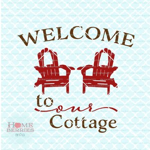 Alabama Bienvenue à notre chalet Alabama Accueil svg Cottage Maison svg Cottage svg Alabama Cottage svg dxf eps ai couper des fichiers pour les machines de découpe