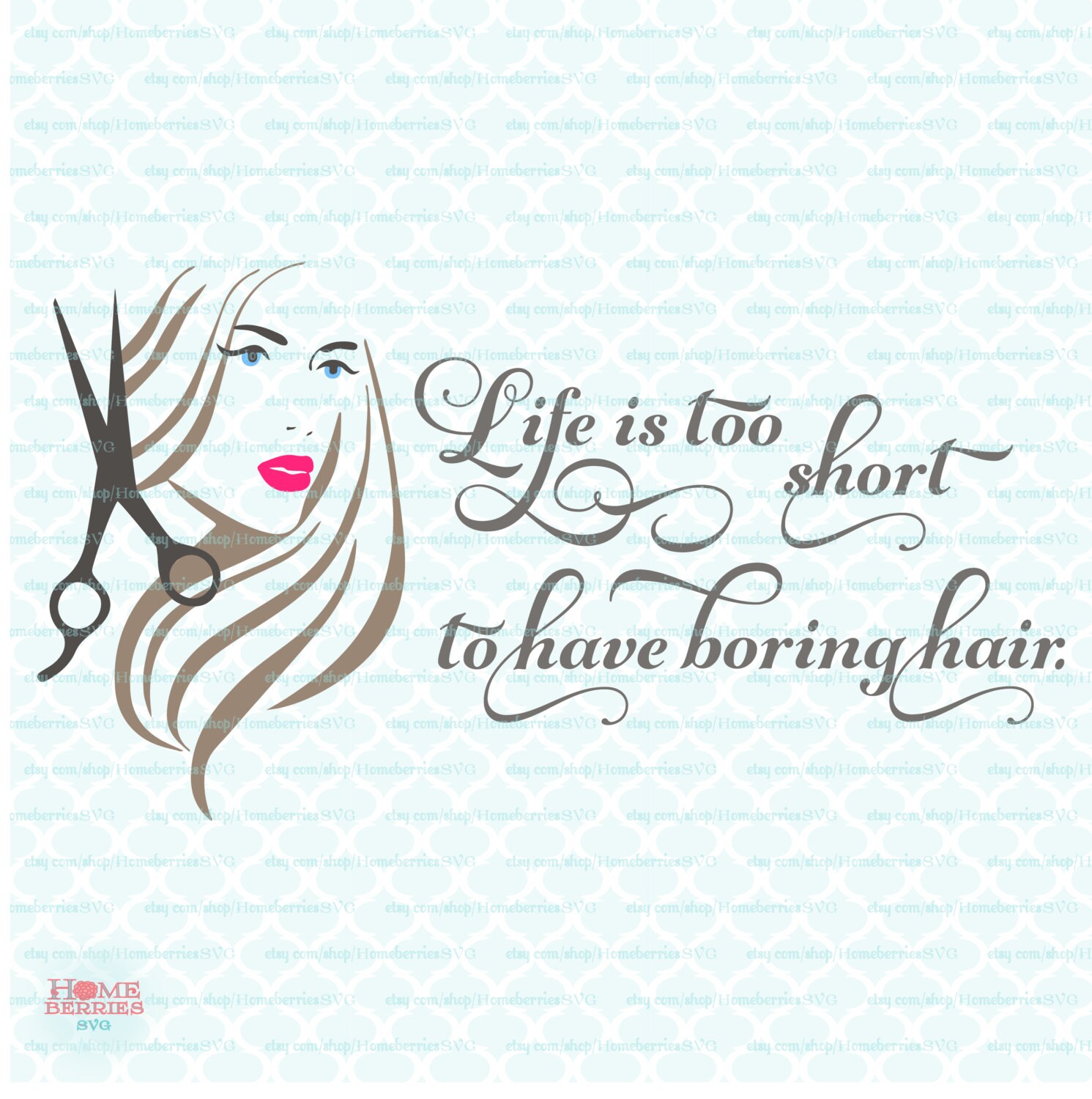 Hair quote svg hairstyle svg stylist svg hairstylist svg 