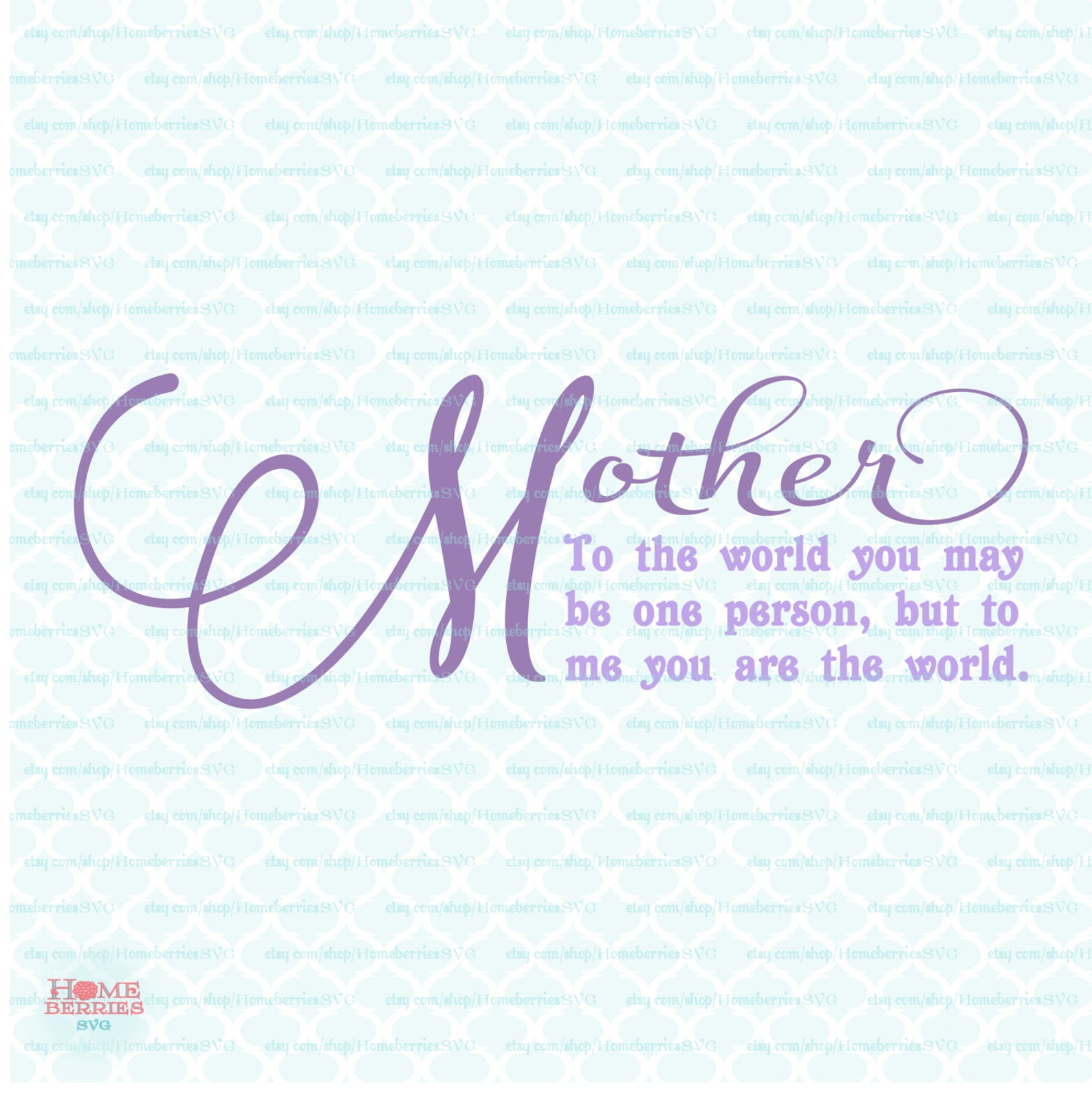 Mother's Day Svg Mother Quote Svg Mom Svg Mother You Are - Etsy