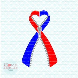CHD Reißverschluss Club Band CHD Bewusstsein bewusst angeborenen Herz defekt Svg Dxf eps jpg ai geschnitten Dateien für Cricut Silhouette & andere Schneidwerkzeuge