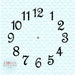 French Style Clock Face Svg Dxf Eps Ai Jpg Cut Files for Cricut ...