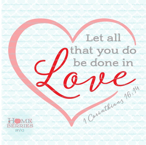 Be Done In Love 1 Corinthians 16 14 1 Timothy Puzzles CafePress
