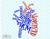 CHD Heart Mom svg Congenital Heart Disease CHD Family svg dxf eps ai cut files for Cricut Silhouette & other cutting machines