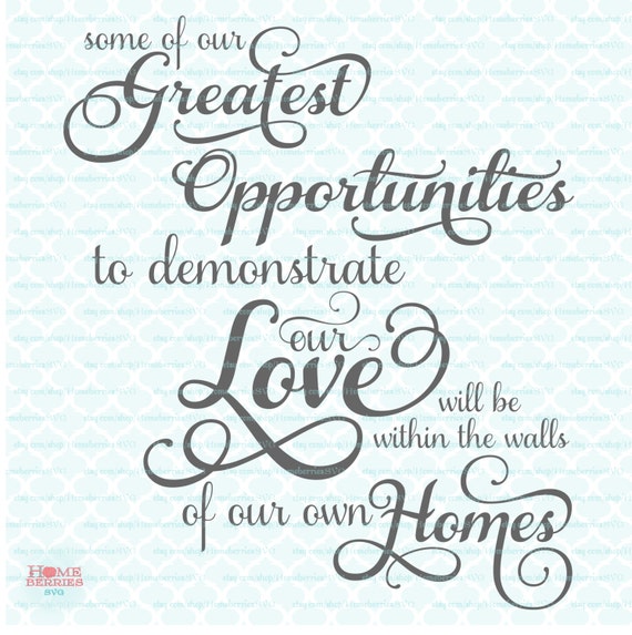 Amour A La Maison Famille Amour Citation Svg Occasions A Etsy France