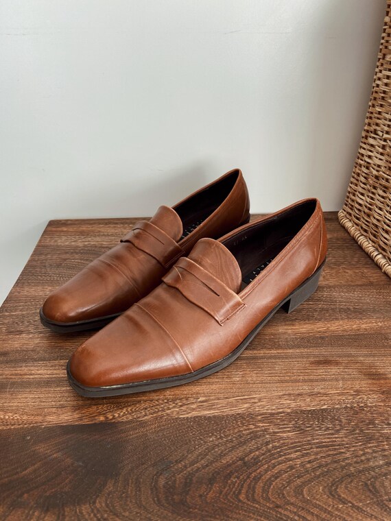 Like NEW Vintage Chocolate Brown Genuine Leather Amalfi  display picture 1