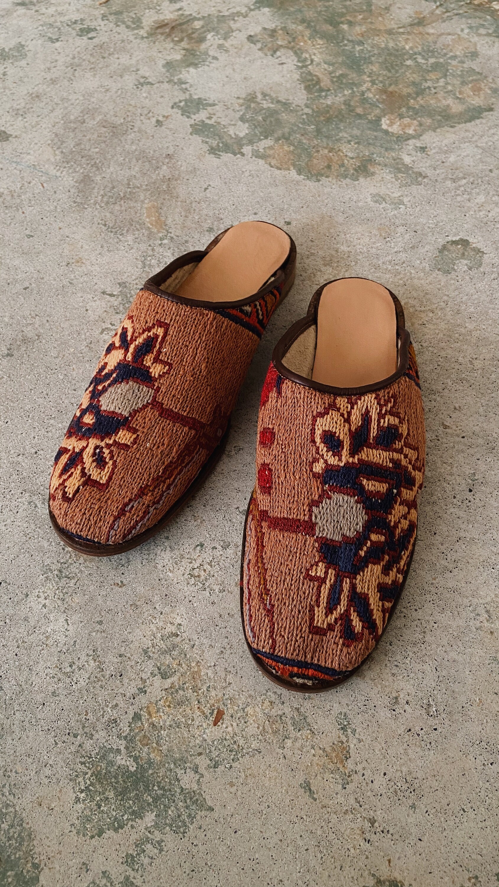 Kilim mules hotsell