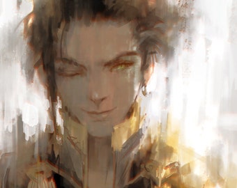 Claude Art Print // Nintendo, Fire Emblem // Gamer, Anime Gifts