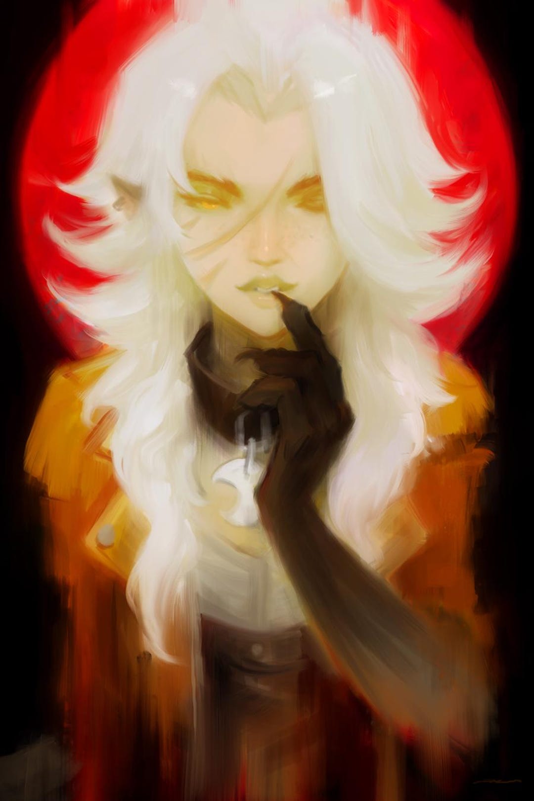 Silver (deadlock) Art Print // Gamer, Anime Gifts // Valve // Wall