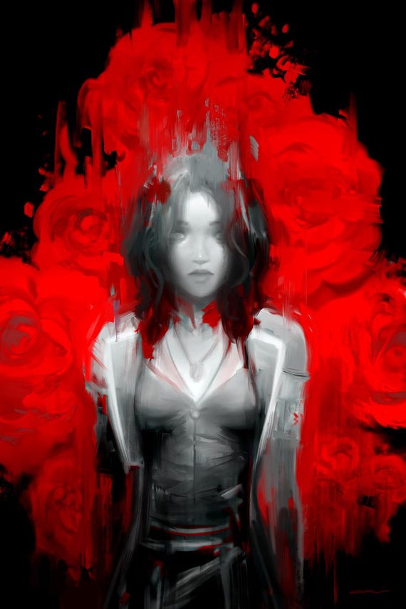 Lune (clair Obscur: Expedition 33) Art Print // Anime, Indie