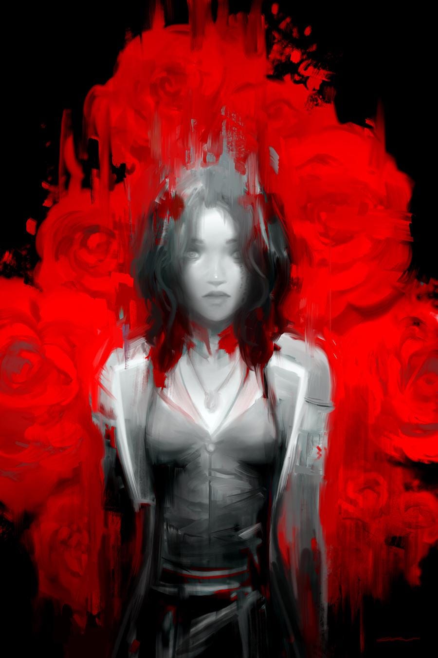 Lune (clair Obscur: Expedition 33) Art Print // Anime, Indie