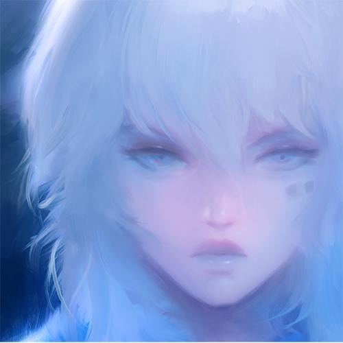 Lune (clair Obscur: Expedition 33) Art Print // Anime, Indie