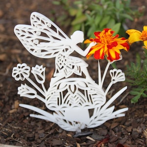 Laser Cut Fairy Garden Pieces, Garden Markers, Fairy Garden, Fairy Decor, Garden Decor, Garden Tags, Garden Signs, Fairies, Garden Fairies