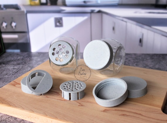 Replacement spice jar lids hot sale