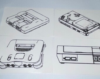 Nintendo 3D Printed Wall Patent Art 7.5"x5"