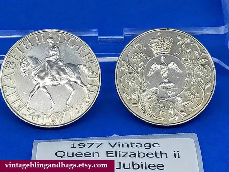 1977 ヴィンテージ シルバー ジュビリー コイン、ヴィンテージ