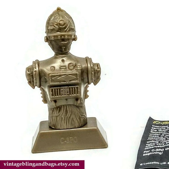 Vintage C-3PO 1990s Kellogg's Cereal Collectable, Vintage C-3PO