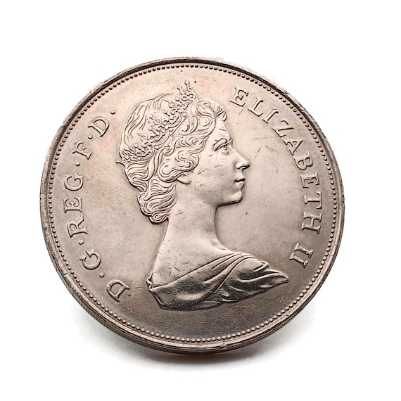 1981 Vintage Charles and Diana Coin, Vintage Royal Wedding