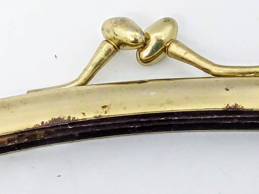 17.5cm Reclaimed Vintage Handbag Handle Vintage Frame Purse Etsy