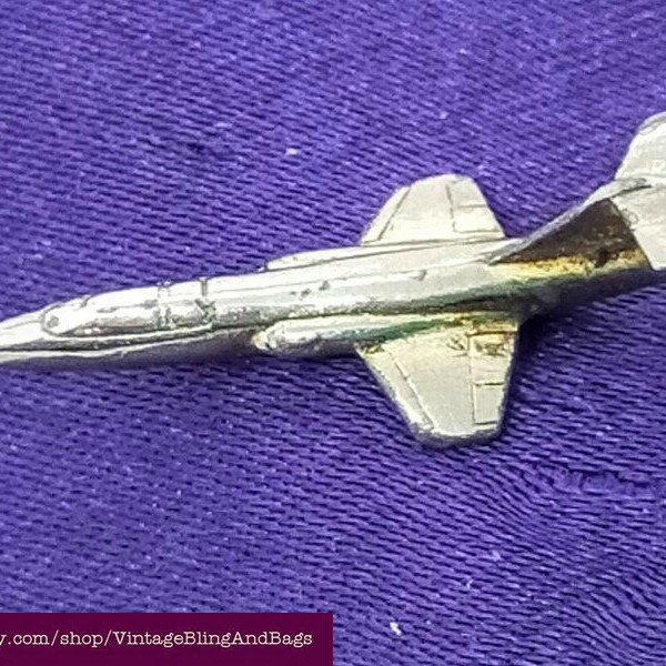 Airplane Tie Tack Etsy