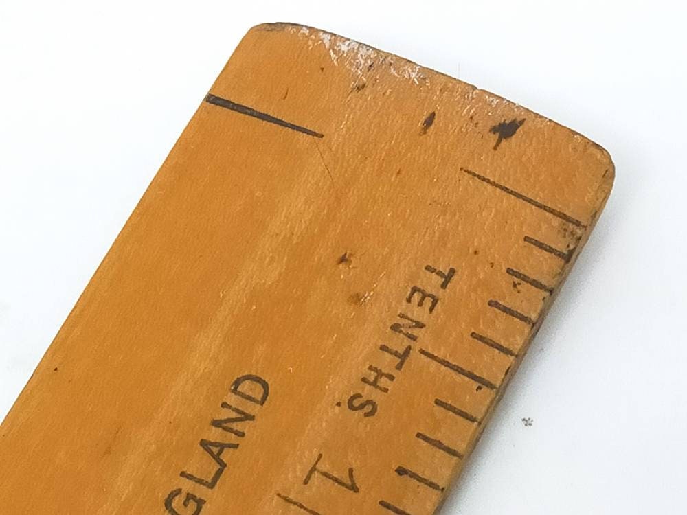 Helix 21/28 12 Vintage protractor ruler in 8/10/12/16th | Etsy