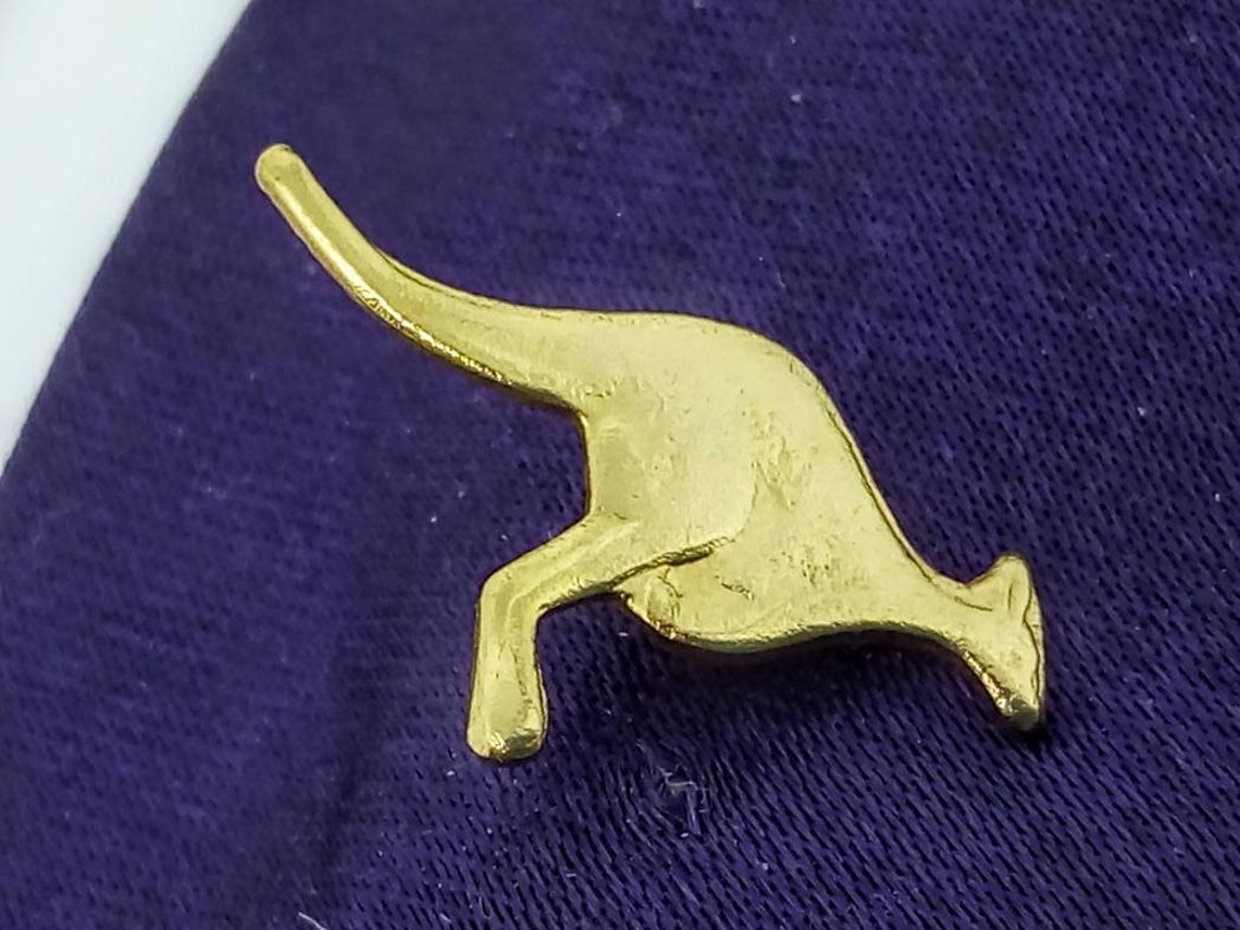 32mm Vintage kangaroo tie pin vintage kangaroo stick pin Etsy