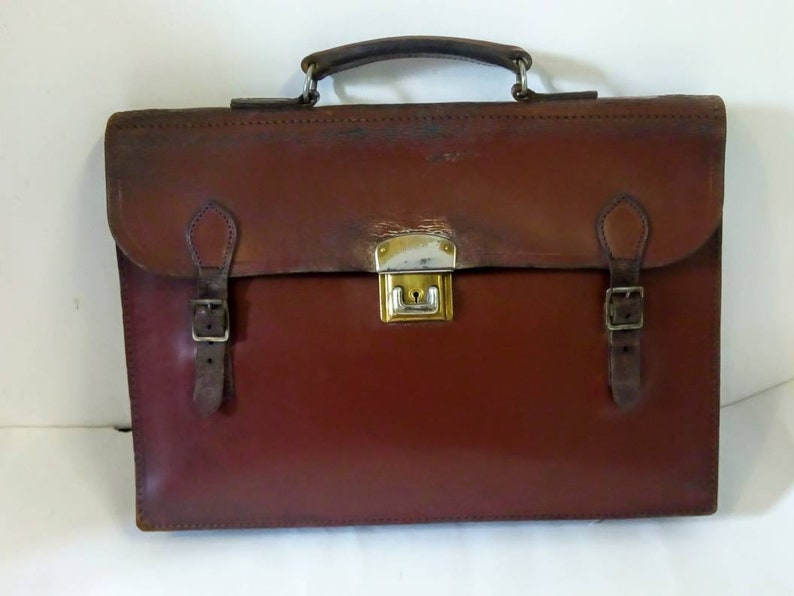 hide leather satchel school satchel vintage laptop bag brown vintage satchel school bag 40x30cm Vintage leather satchel messenger bag