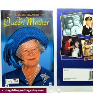 2002 Vintage ladybird HM Queen Elizabeth The Queen Mother book, libro conmemorativo, vintage Royal memorabilia, vintage children&#39;s books