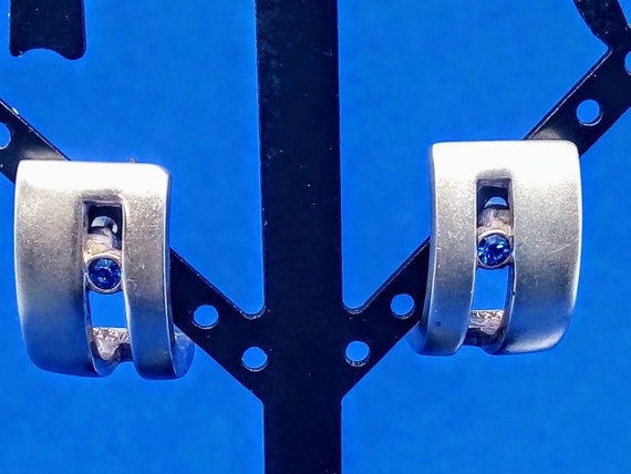 20x12mm 1980s earrings, minimalist hoop earrings,