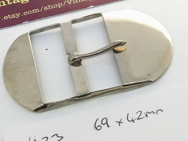 metal buckle 69x43mm vintage rectangle metal buckle vintage belt buckle haberdashery #23 Vintage buckle belt buckle vintage buckle