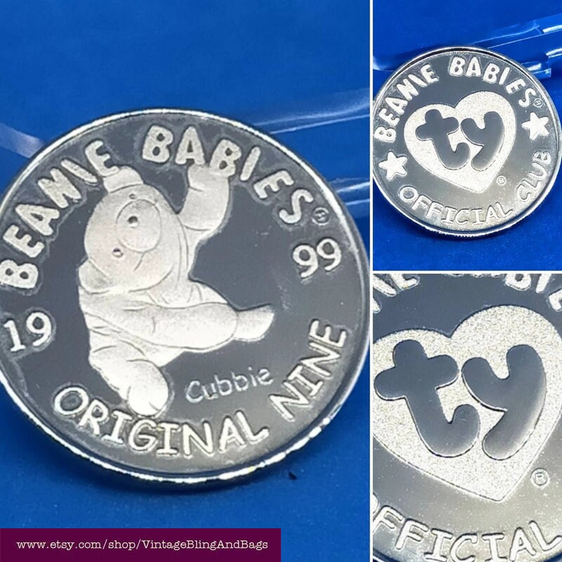 1999 beanie baby coin sales
