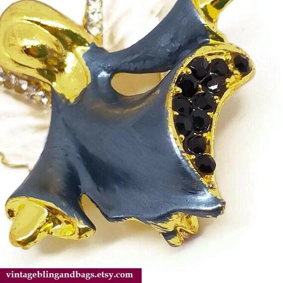 44x36mm 1990s Vintage Angel Pin, Vintage Angel Brooch
